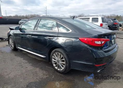 2015 Hyundai Sonata Limited z USA, uszkodzony, nr VIN 5NPE34AF2FH077617